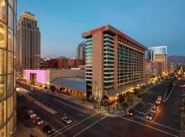 盐湖城市中心城溪万豪酒店，位于盐湖城Downtown Salt Lake City的酒店