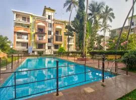 Amazing Pool View Candolim Goa 1BHK Apartment
