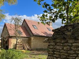 Gite à la Ferme pédagogique Les petits sabots de L'oudon，位于Bretteville-sur-Dives的度假屋