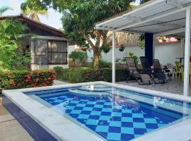 Casa vacacional con Jacuzzi privado y BBQ，位于卡门阿皮卡拉的酒店