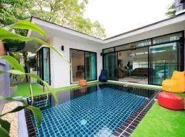 Modern & fun pool villa at Kamala regent