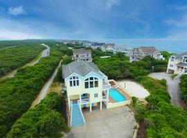 Semi-Oceanfront, Pool, Dogs Welcome, ELEV, Theater Rm, PI201, Island Oasis，位于Sanderling的酒店