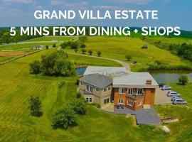 Grand Villa Estate，位于伯灵顿的乡村别墅