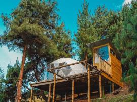 Alma de Campo Glamping - Laguna de Suesca，位于苏埃斯卡的豪华帐篷