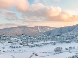 Sono Felice Village Vivaldi Park，位于洪川郡的度假村