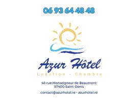 AZUR HOTEL，位于圣丹尼斯罗兰加洛斯国际机场 - RUN附近的酒店