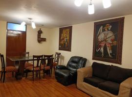 Departamento en zona exclusiva La Casa de Gris，位于Cayma的酒店