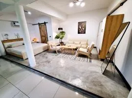 Bali-style studio apartment