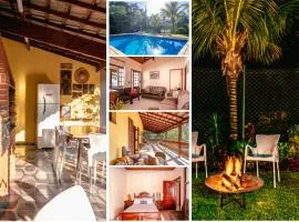 Refúgio e diversão para FAMÍLIAS a 60 min de SP - Piscina, Churrasqueira, wifi 300Mbps - PETFRIENDLY