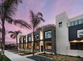 Park View Balboa Townhouse Modern Upscale 3 Bed，位于圣地亚哥的酒店