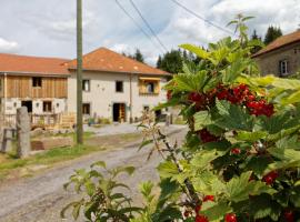 La Ferme de Jean entre lacs et montagnes，位于Saulxures-sur-Moselotte的宠物友好酒店