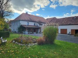 Ferienwohnung Am Wasserturm mit kleinem Bauernhof，位于Baruth的低价酒店