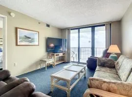 Ocean View with a beachfront pool at Ocean Trillium Condo 504