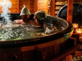 Dom Forest sauna jacuzzi balia Darłowo Darłówko Rusko