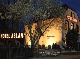 Hotel Aslan，位于塔尔诺夫斯凯古雷卡托维兹机场 - KTW附近的酒店