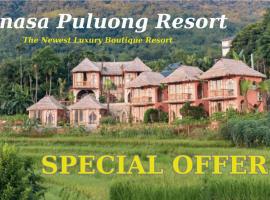 Hanasa Pu Luong Resort，位于Pu Luong的Spa酒店