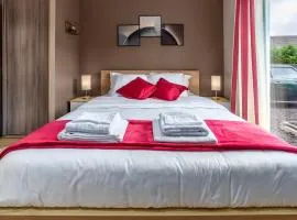 SUITE ET CHAMBRES COSY CHEZ A&M -ELEGANT HOME, CALME, CAMPAGNE, PARKING gratuit