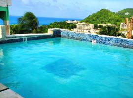 BeachFront Villa，位于格罗斯岛的度假屋