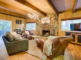 Steps to Lake Arrowhead Cabin with Full Lake Access