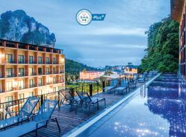Sugar Marina Hotel CLIFFHANGER Aonang - SHA Extra Plus，位于奥南海滩的浪漫度假酒店