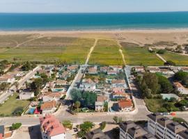 Eucaliptus - Casa en el Delta para disfrutar de la playa del Trabucador - Deltavacaciones，位于L'Eucaliptus的酒店