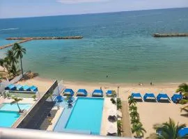 Yellow beach & rest