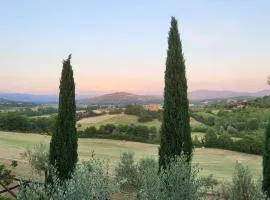 Pevoni - 1 Bed aprtment with stunning Tuscan views