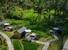 Bobocabin Ubud, Bali，位于德格拉朗的酒店