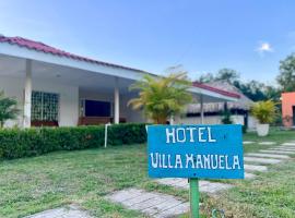 Finca Hotel Villa Manuela，位于Sahagún的乡间豪华旅馆