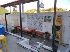 Casa praia cabuçu - azul com piscina