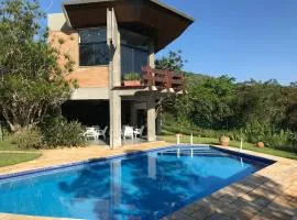 Casa com vista no loteamento Ponta das Toninhas