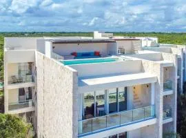 Tortuga Azul Private Terrace Rooftop Pool W BBQ Beach Access 11 Pools Free Beach Club