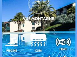 Caporizon-Baillenia-T1 Vue Montagne - Piscine St Jean de luz，位于圣让-德吕兹的酒店