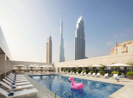 迪拜市中心罗弗酒店，位于迪拜金融中心站附近的酒店