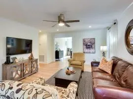 Tranquil Travelers Rest Home with Fire Pit!