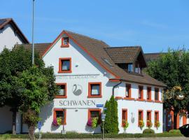 Hotel Schwanen，位于莱茵河畔凯尔的家庭/亲子酒店