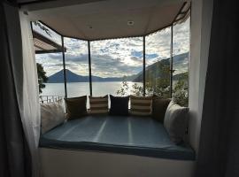 Atitlan Sunset Lodge，位于圣克鲁斯拉拉古纳的山林小屋