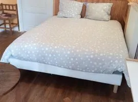 chambre chez l'habitant, axe A62, à 20 min d' ouest d'Agen, parking dans la rue gratuit, accès cuisine, convivial