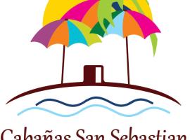 Cabañas San Sebastian Palomino Beach Hostel，位于帕洛米诺的宾馆