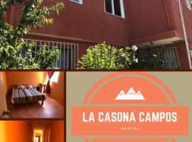 HOSTAL LA CASONA ALFREDO CAMPOS，位于奥瓦列的旅馆