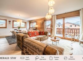 Apartment Centaurea Megève - BY EMERALD STAY，位于梅杰夫的低价酒店