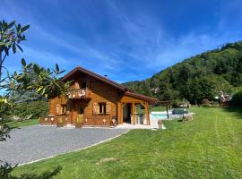 Gîte Chalet avec bain nordique et piscine 11 pers Hautes Vosges，位于普兰凡的酒店