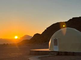 Wadi Rum SAHARA camp，位于亚喀巴的豪华帐篷营地