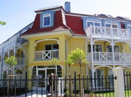 Fewo in Strandnähe mit 2 Balkonen und Sauna，位于奥斯赛拜-屈隆斯博恩的酒店