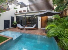 New Villa 4BR private pool & jacuzzi TULUM Veleta，位于图卢姆的度假屋