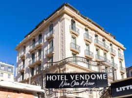 文多姆酒店，位于尼斯市中心的酒店