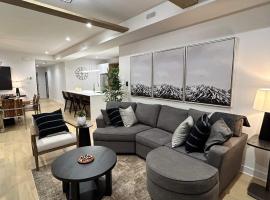 Verbier New Luxurious Condo 2bdrm spa-pool-sauna，位于蒙特朗布朗的酒店