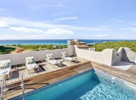 Fine 3 BR Oceanview Penthouse in Prime Location - La Perla Sky，位于Cupecoy的公寓