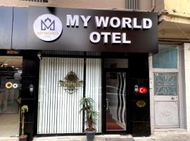 MY WORLD OTEL ÇORUM，位于Corum的酒店