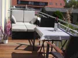 Exkl App Bernstein, Kamin, Waschmaschine, 250 m zum Strand